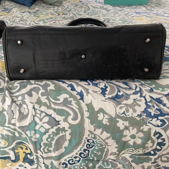 Coach Black Leather Briefcase - Picture 3 of 7